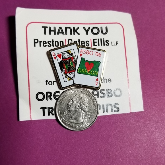 ASBO trading pin 2006 lapel brooch enamel gold tone Association School b… - Picture 7 of 9